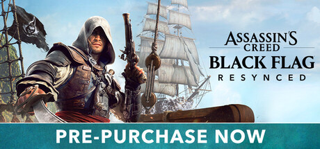 Assassin's Creed Black Flag Resynced key art