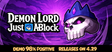 Demon Lord: Just a Block key art