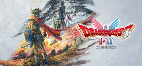 DRAGON QUEST I & II HD-2D Remake key art