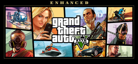 GTA 5 Enhanced key art