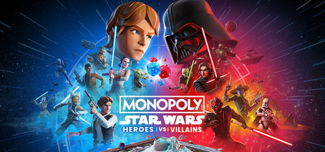 Monopoly: Star Wars Heroes vs. Villains key art