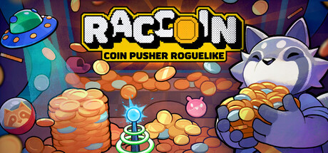 RACCOIN: Coin Pusher Roguelike key art