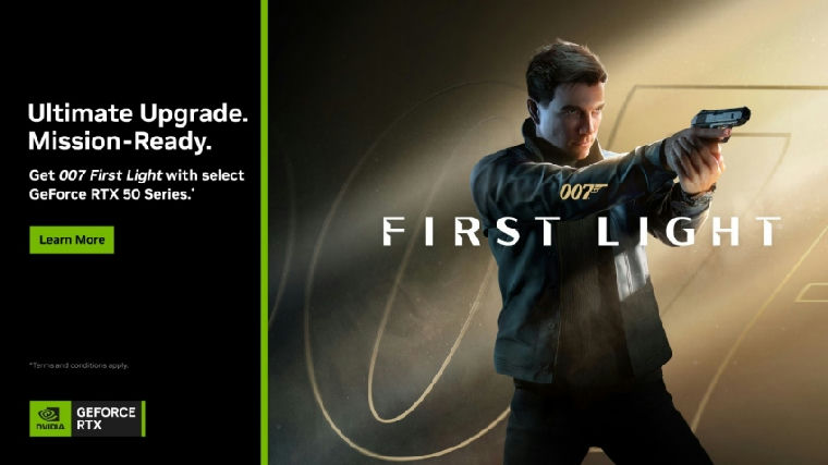 NVIDIA adds 007: First Light to RTX 50 bundles, now including RTX 5060 Ti
