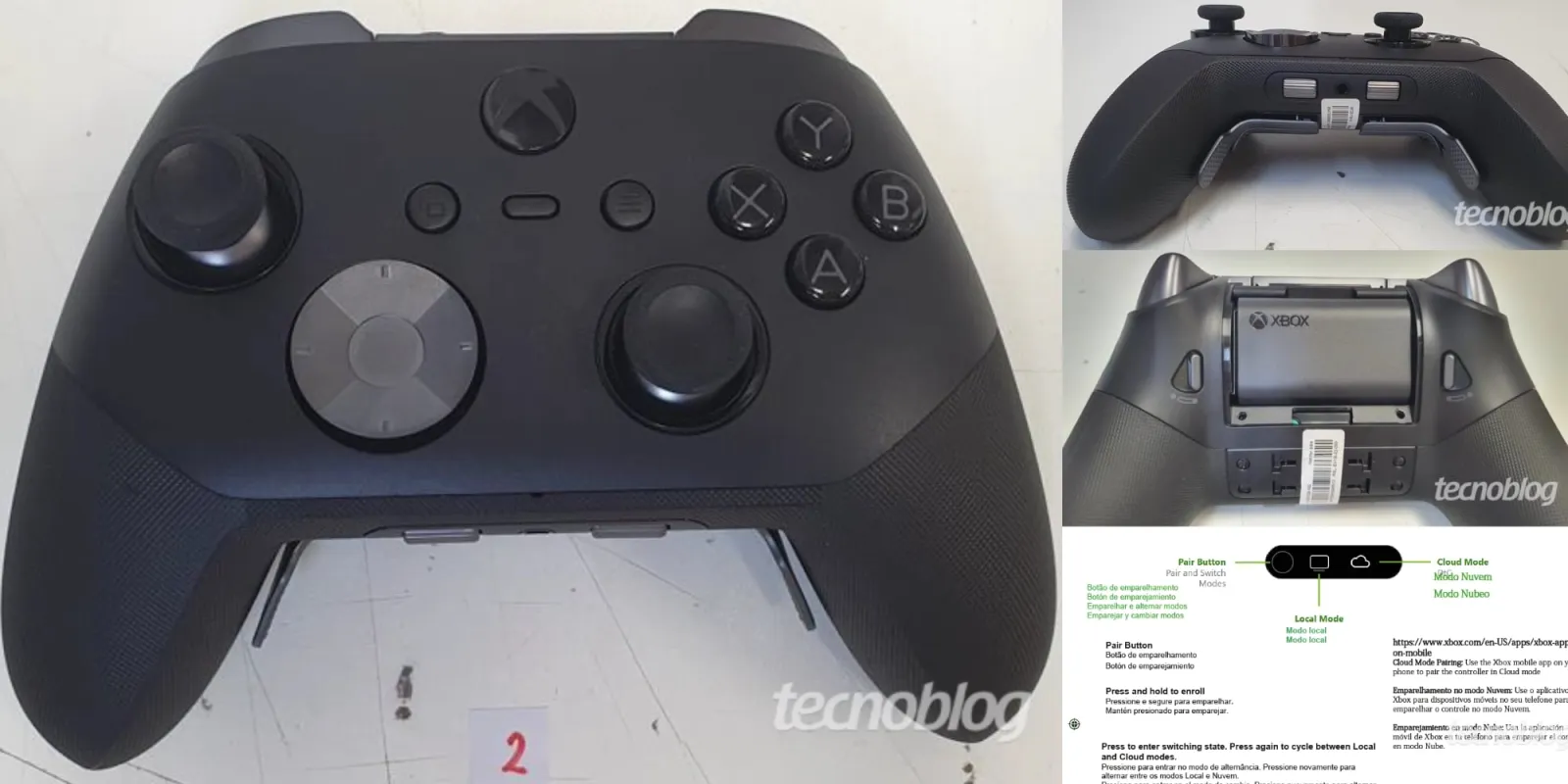 Xbox Elite 3 controller images leak with scroll wheels and cloud mode